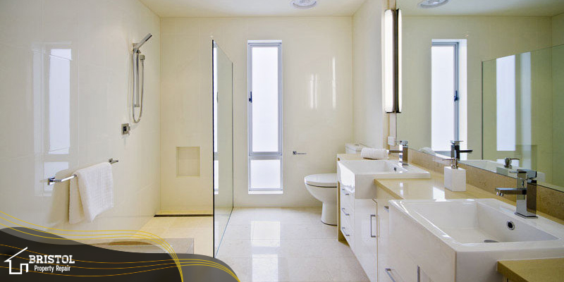 A renovated bathroom